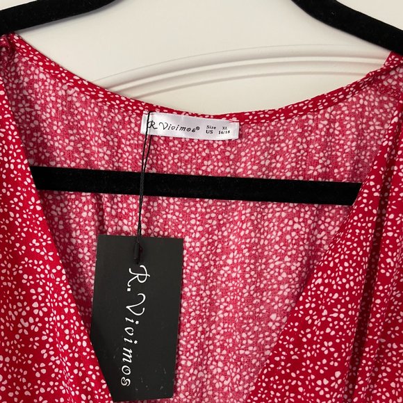 Wrap midi dress - Picture 3 of 4